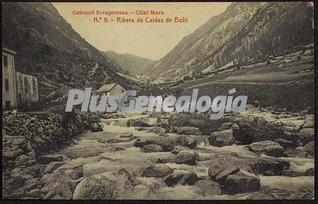 Ribera de caldas de bohí de vall de boi (lleida)