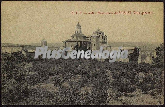 Foto antigua de POBLET