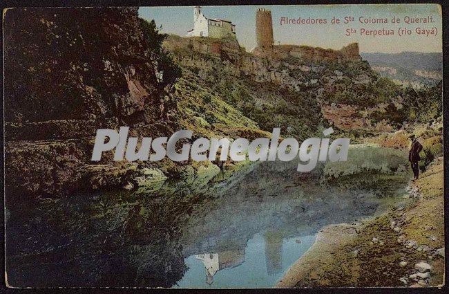 Río gayá en los alrededores de santa coloma de querait (tarragona)