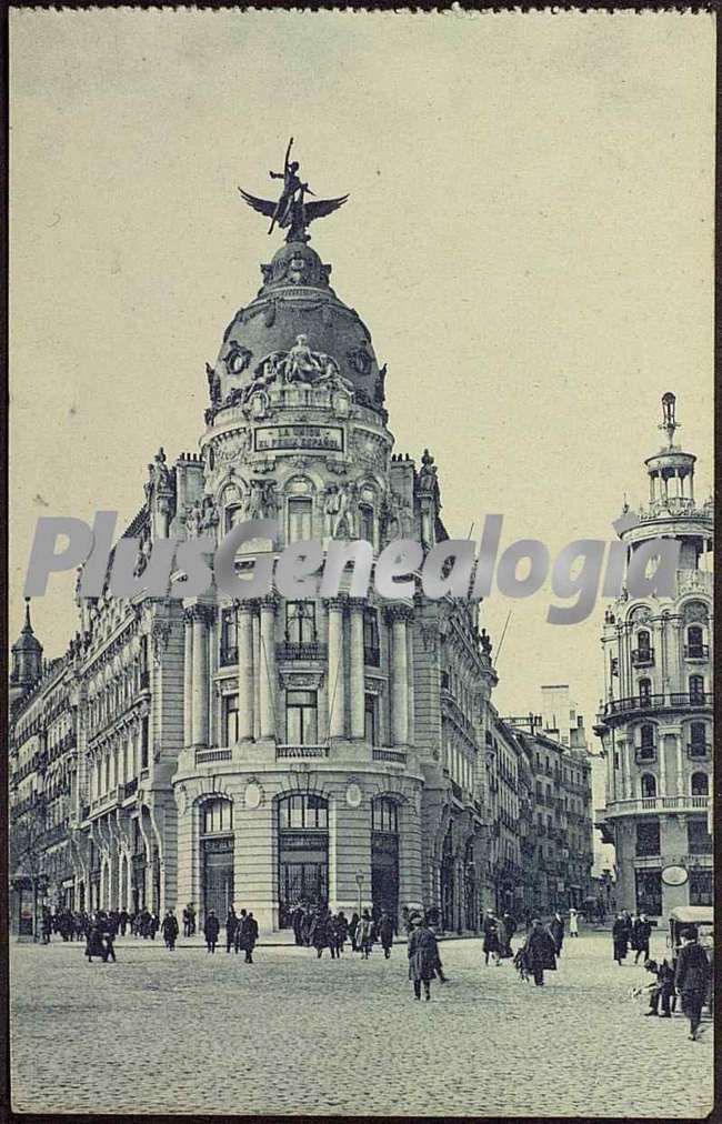 Entrada calle Gran Vía de Madrid