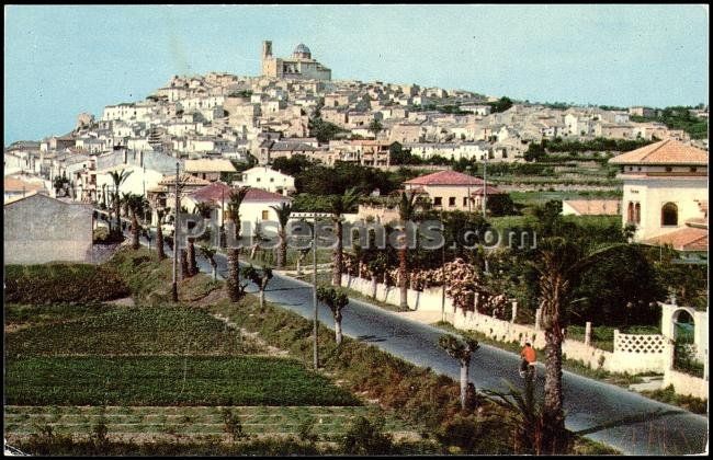 Vista parcial de altea (alicante)