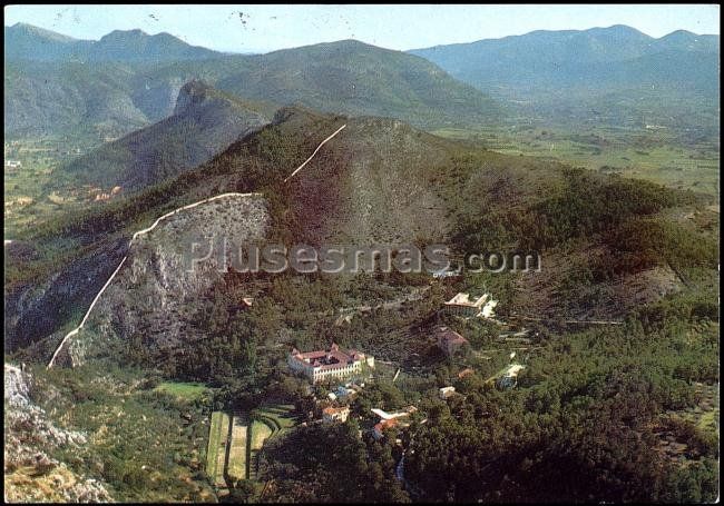 Vista aérea del sanatorio de fontilles (alicante)