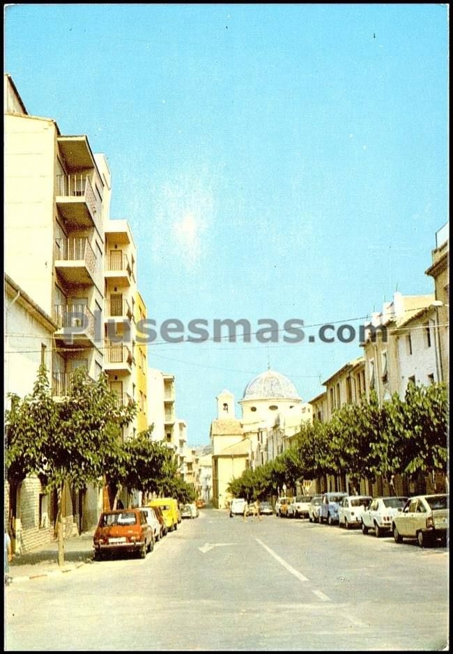 Calle colón de ibi (alicante)
