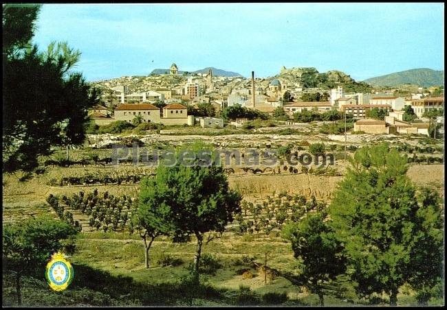 Vista general de monóvar (alicante)