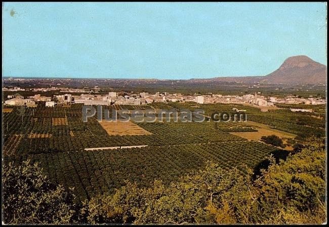 Vista general de vergel (alicante)