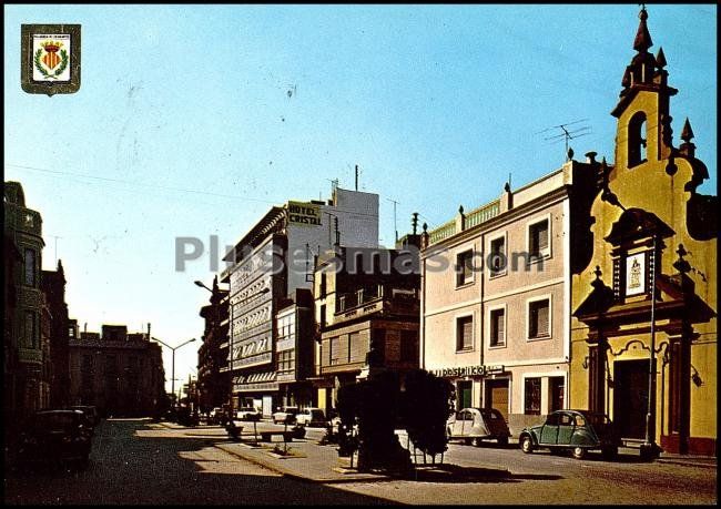 Plaza de tárrega en villarreal de los infantes (castellón)