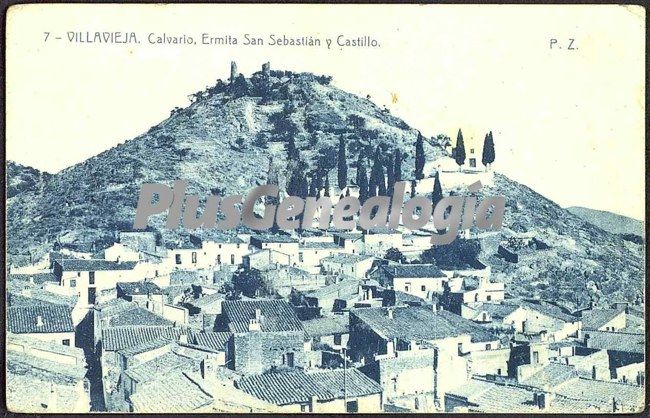 Ermita san sebastián y castillo de villavieja (castellón)