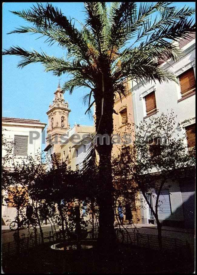Plaza del arzobispo melo en algemesí (valencia)