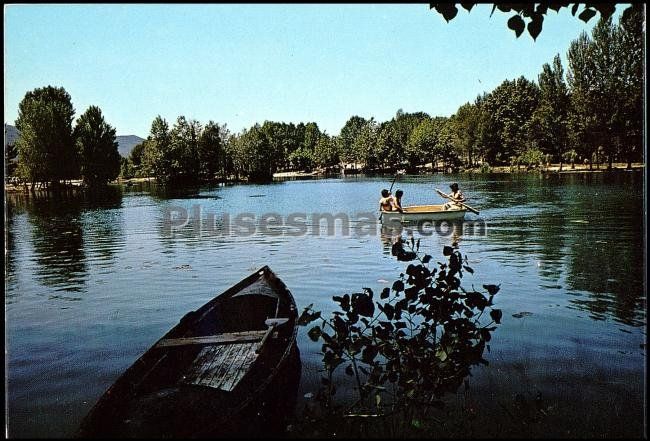 Lago de la albufera en anna (valencia)