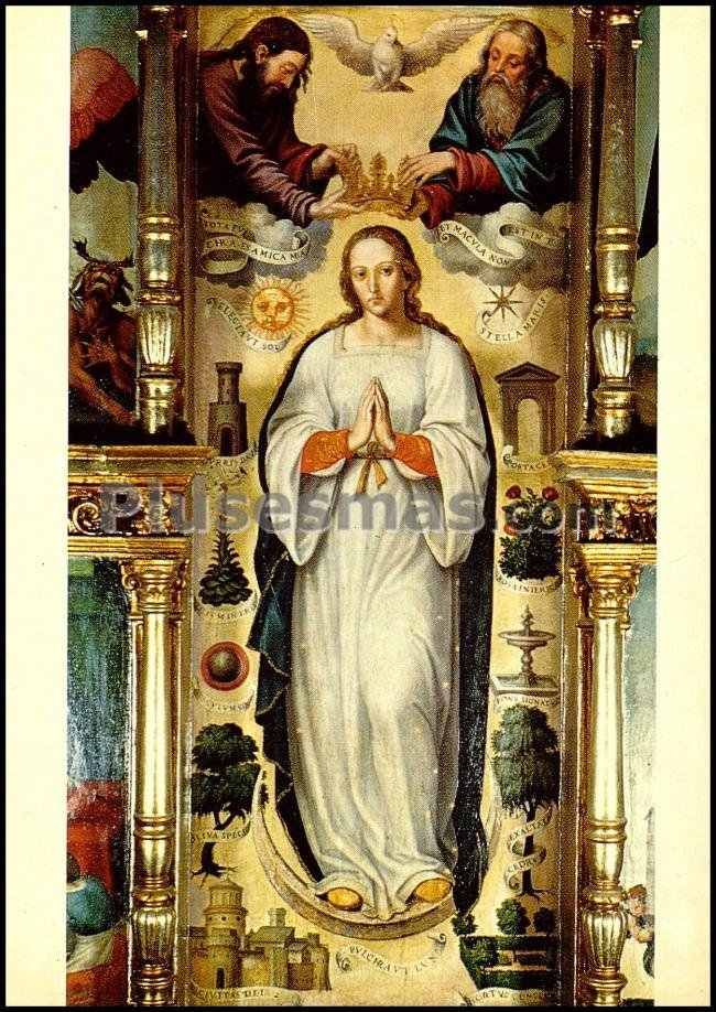 Inmaculada concepción en el museo parroquial de bocairente (valencia)