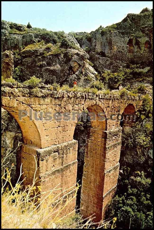Acueducto piedra cortada de chelva (valencia)