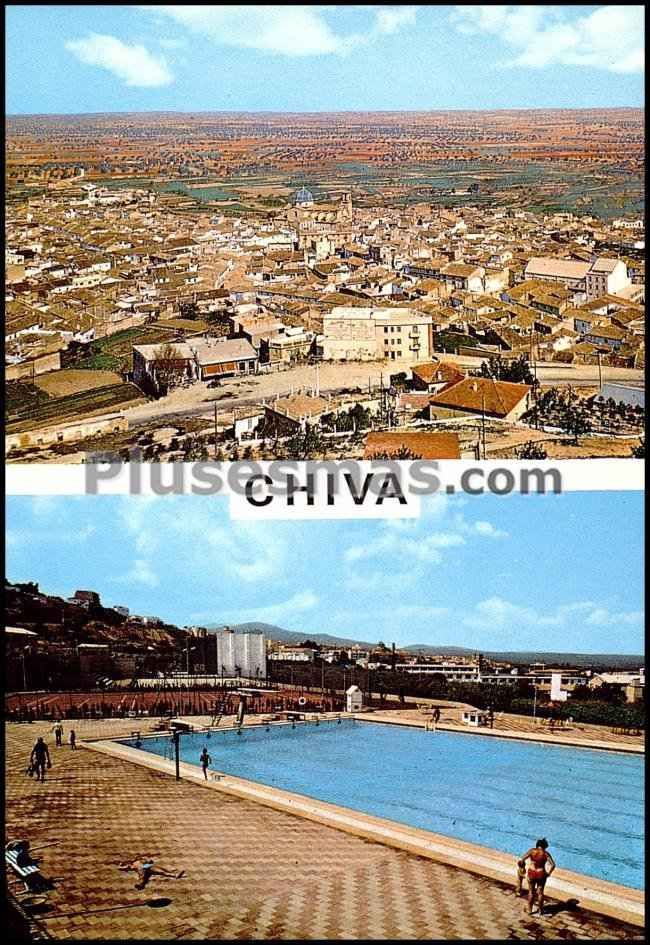 Vista panorámica de chiva (valencia)