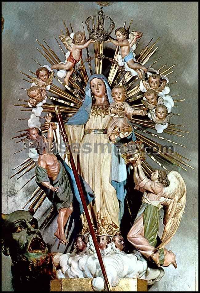 Madre santísima de la luz de cuart de poblet (valencia)