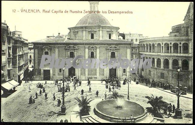 Real capilla de nuestra señora de los desemparados de valencia