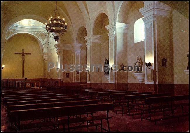 Interior de la parroquia de san blás de bodonal de la sierra (badajoz)
