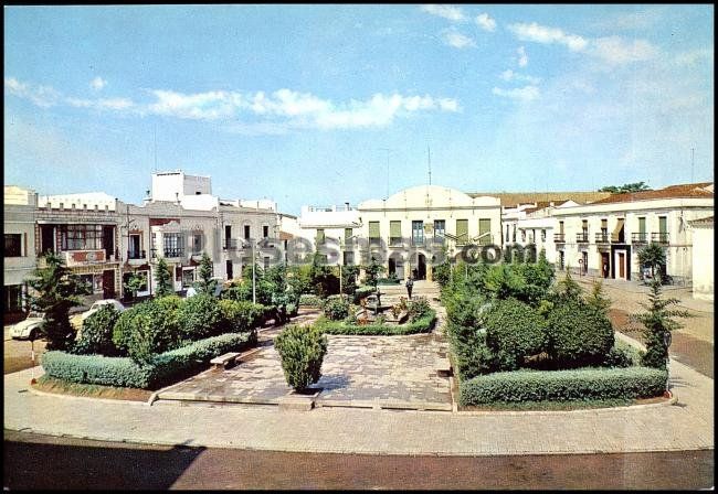 Plaza de españa de montijo (badajoz)