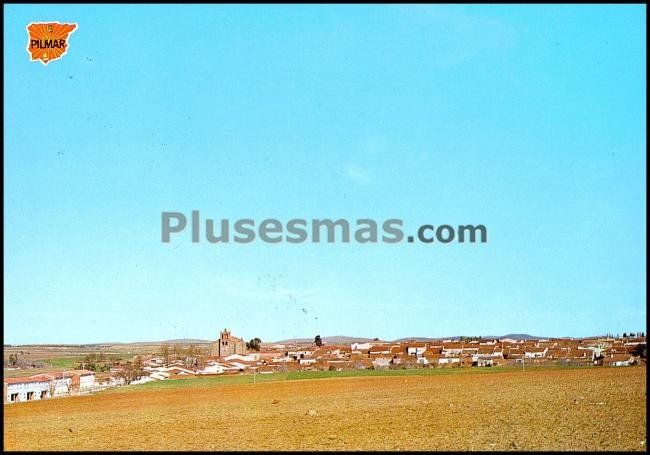 Vista general de puebla de sancho pérez (badajoz)