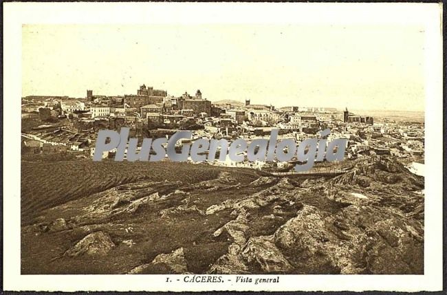 Vista general, cáceres