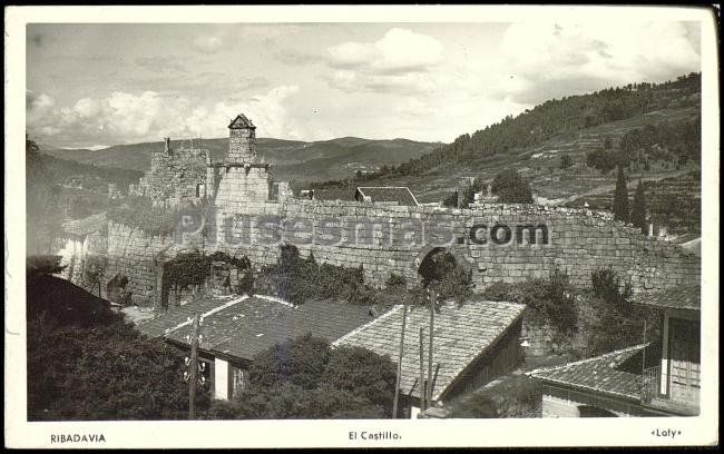El castillo de ribadavia (orense)