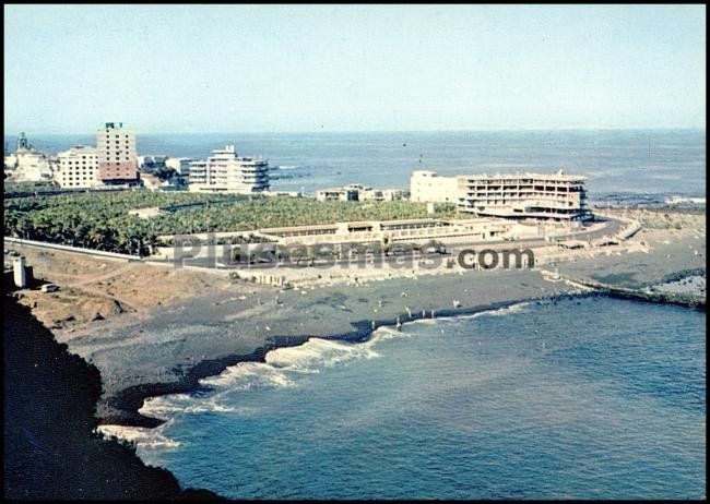 Vista parcial de puerto de la cruz (santa cruz de tenerife)