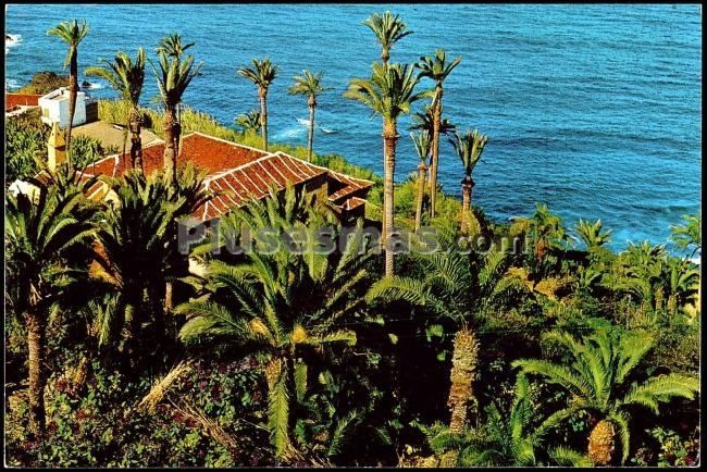 Vista panorámica de san juan de la rambla (santa cruz de tenerife)