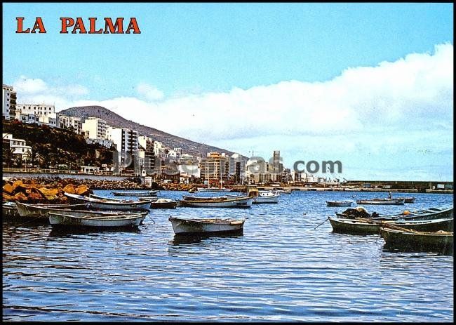 Vista parcial de santa cruz de la palma (santa cruz de tenerife)