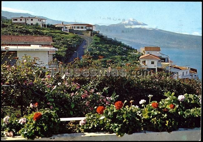 Mesa del mar y teide en tacoronte (santa cruz de tenerife)