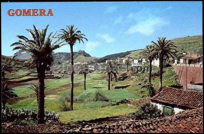 Vista parcial de arure de valle gran rey (tenerife)