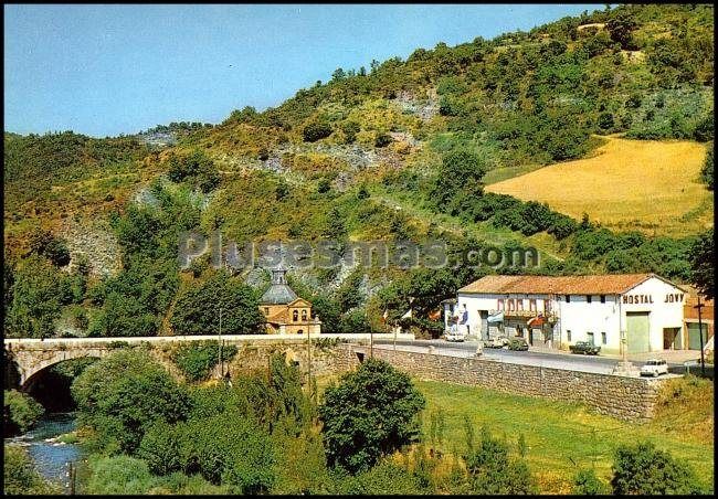 Vista parcial de villanueva de cameros (la rioja)
