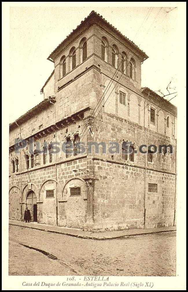 Casa del duque de granada antiguo palacio real en estella (navarra)