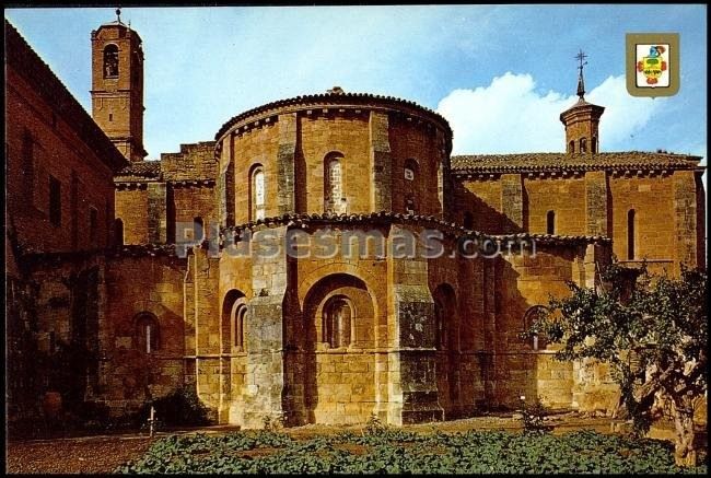 Abside de la parroquia de sta. maría la real en fitero (navarra)
