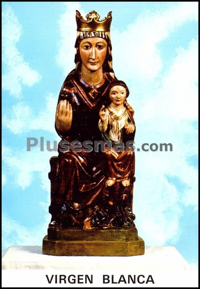 Virgen blanca del siglo xiv en lerín (navarra)