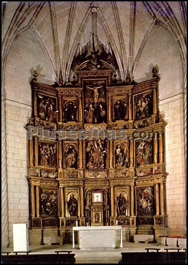 Retablo de la iglesia parroquial de nuestra señora de la asunción en la puebla de labarca (álava)