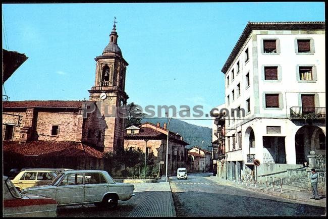 Vista parcial de arechavaleta (guipúzcoa)