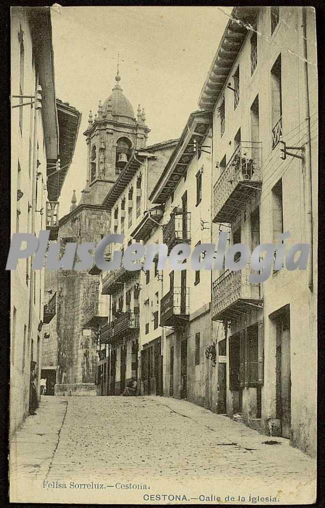 Calle de la iglesia, vitoria (álava)