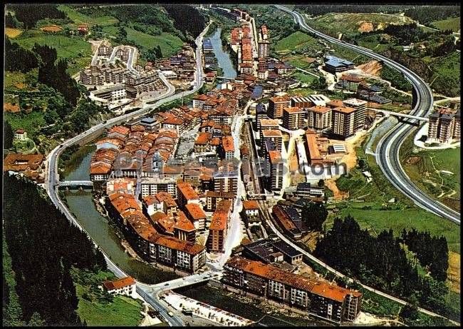 Vista aérea de elgoibar (guipúzcoa)