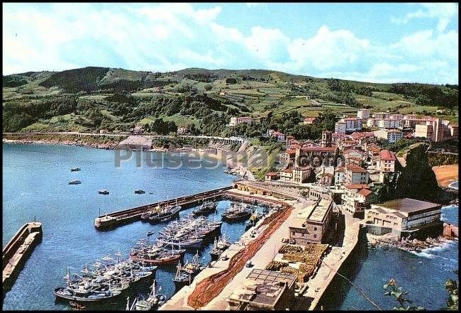 Vista parcial de guetaria (guipúzcoa)