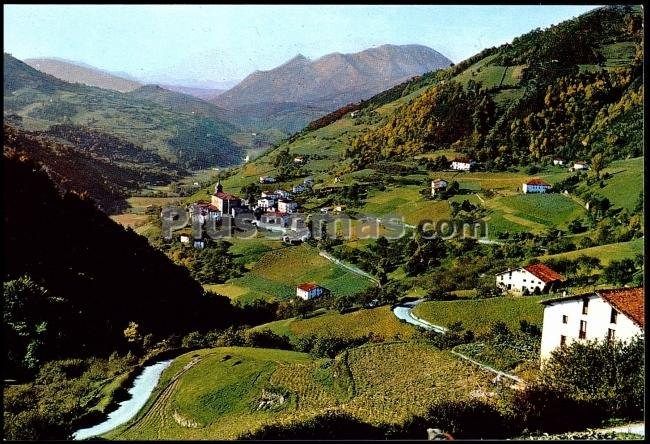 Vista panorámica de régil (guipúzcoa)