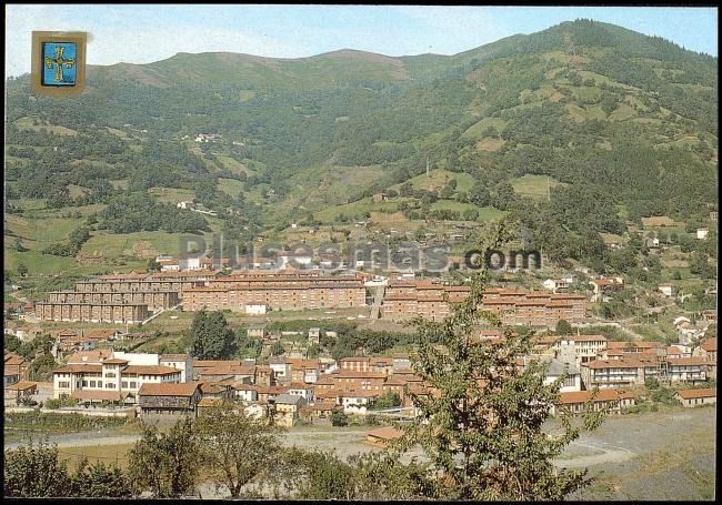 Vista general de caborana perteneciente al concejo de aller (asturias)