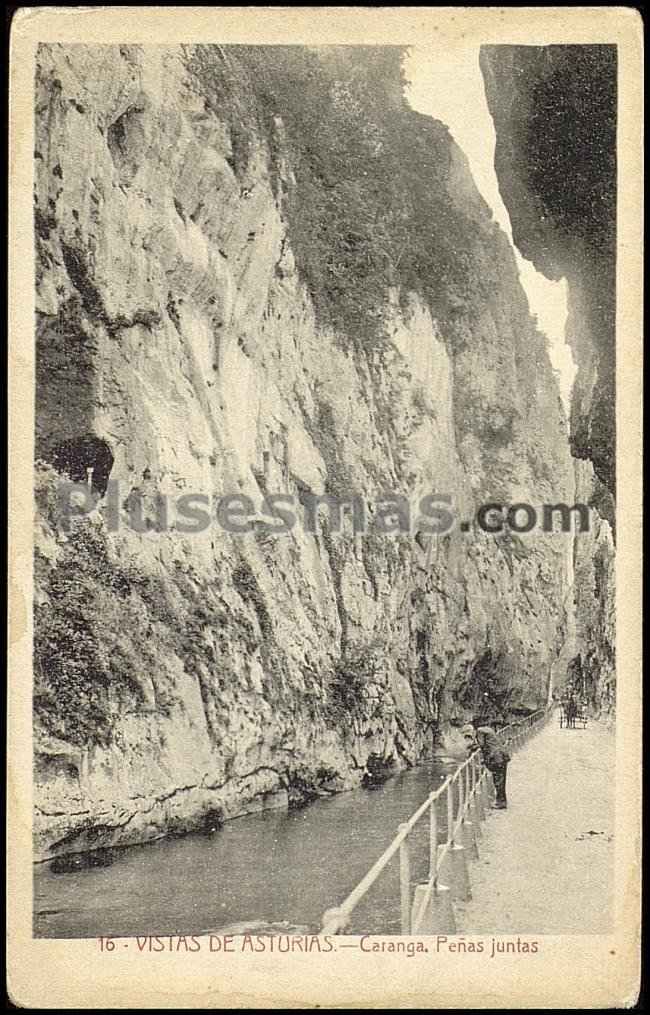 Peñas juntas. caranga (asturias)