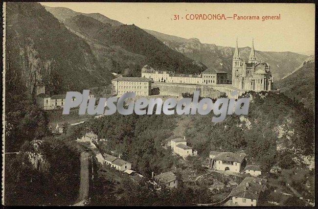 Panorama general, covadonga (asturias)