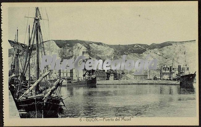 Puerto de musel, gijón (asturias)