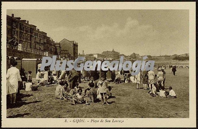 Playa de san lorenzo, gijón (asturias)