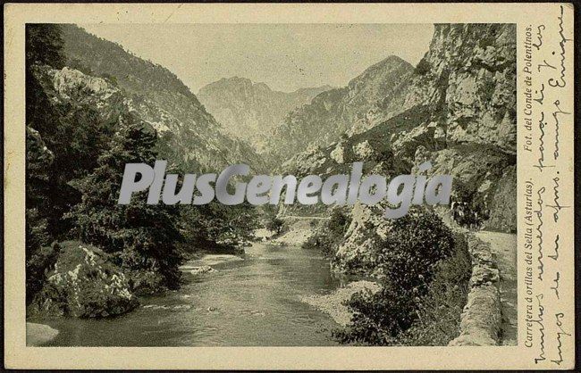 Carretera a orillas del sella, gijón (asturias)