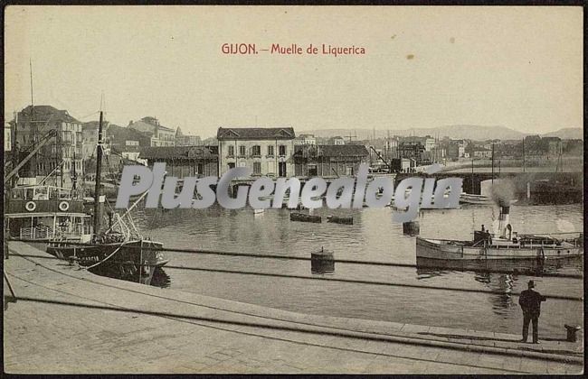 Muelle de liquerica, gijón (asturias)