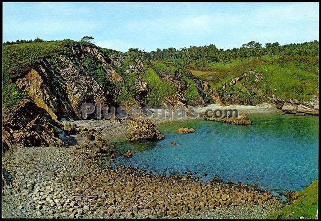 Playa de permenande en la caridad (asturias)