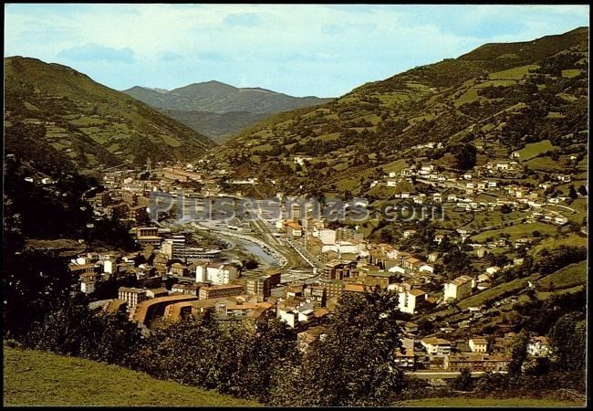 Vista general de moreda del concejo de aller (asturias)