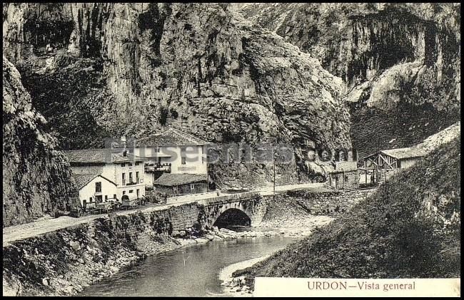 Vista general de urdón (asturias)
