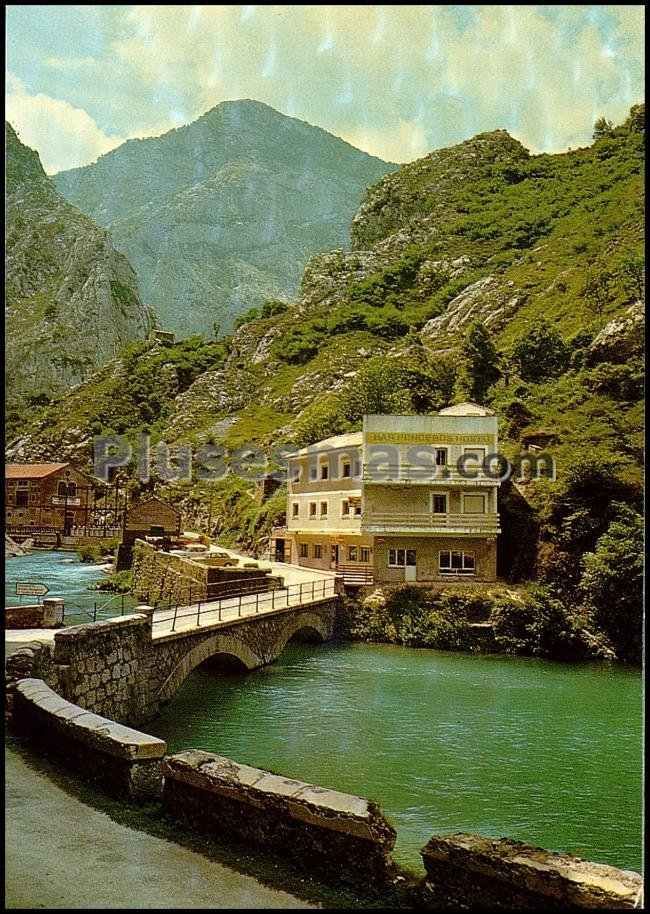 Ruta desfiladero del cares en poncebos (asturias)