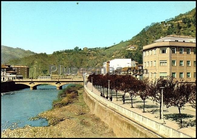 Paseo san martín y rio nalón en sotrondo (asturias)